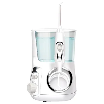 

Electric Red Teeth Water Flossing Oral Cleaning Care Irrigator Dental Hygiene Tools with Electric Toothbrush Head,EU Plug
