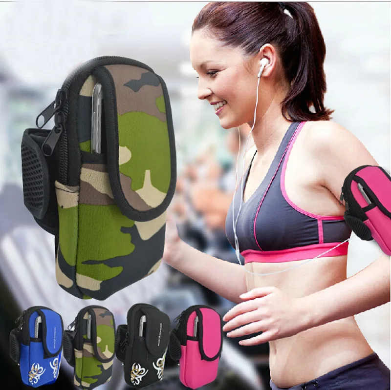 Sports Mobile Phone holder Armband Cases on Hand Function for Iphone