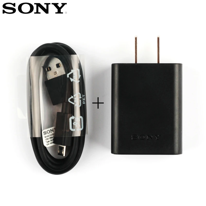 Адаптер быстрой зарядки зарядное устройство UCH10 для sony Xperia XA E5 Z5 Premium Z5 Compact XZ1 Premium E5553 Лаванда F5122 F3113 e5823 - Тип штекера: US-Adapter-Cable