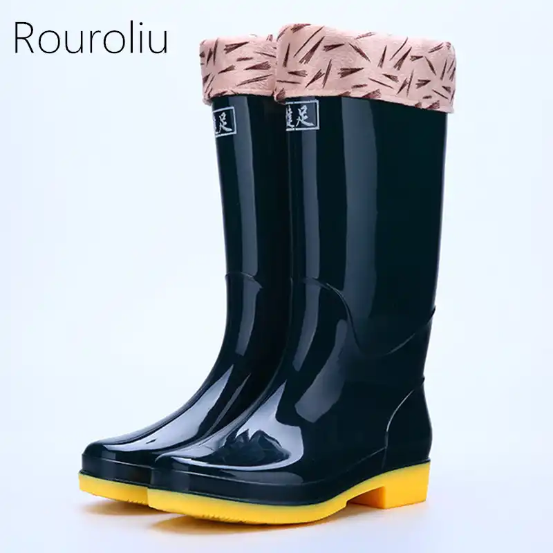 warm rain boots womens