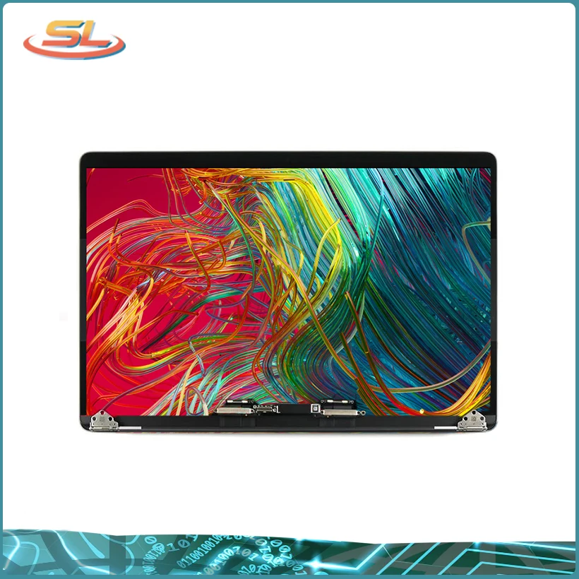 Оригинальный Новый ЖК экран в сборе серебристо серый для MacBook Pro A1990 15 &quotRetina