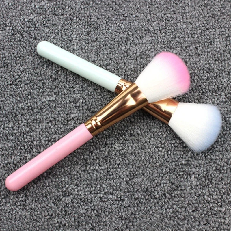 

Makeup Brush Loose Powder Brush Blush Brush Nylon Bristles Hair Plastic Handle Cosmetic Brushes