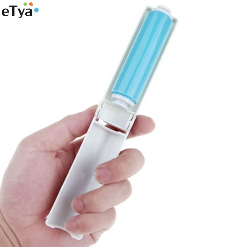 

eTya 1PC Travel Portable Washable Lint Sticky Roller Hair Dust Remover Clothes Foldaway