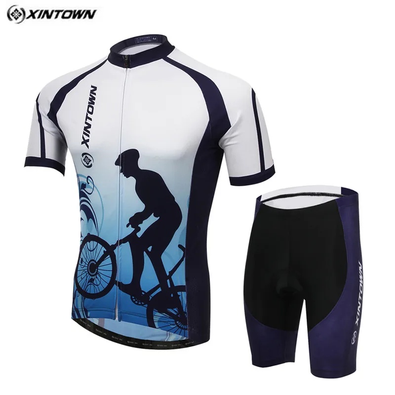 2018 New XINTOWN Summer Quick Dry Cycling Jersey Bike Riding Clothing Mountain Bicycle Clothes