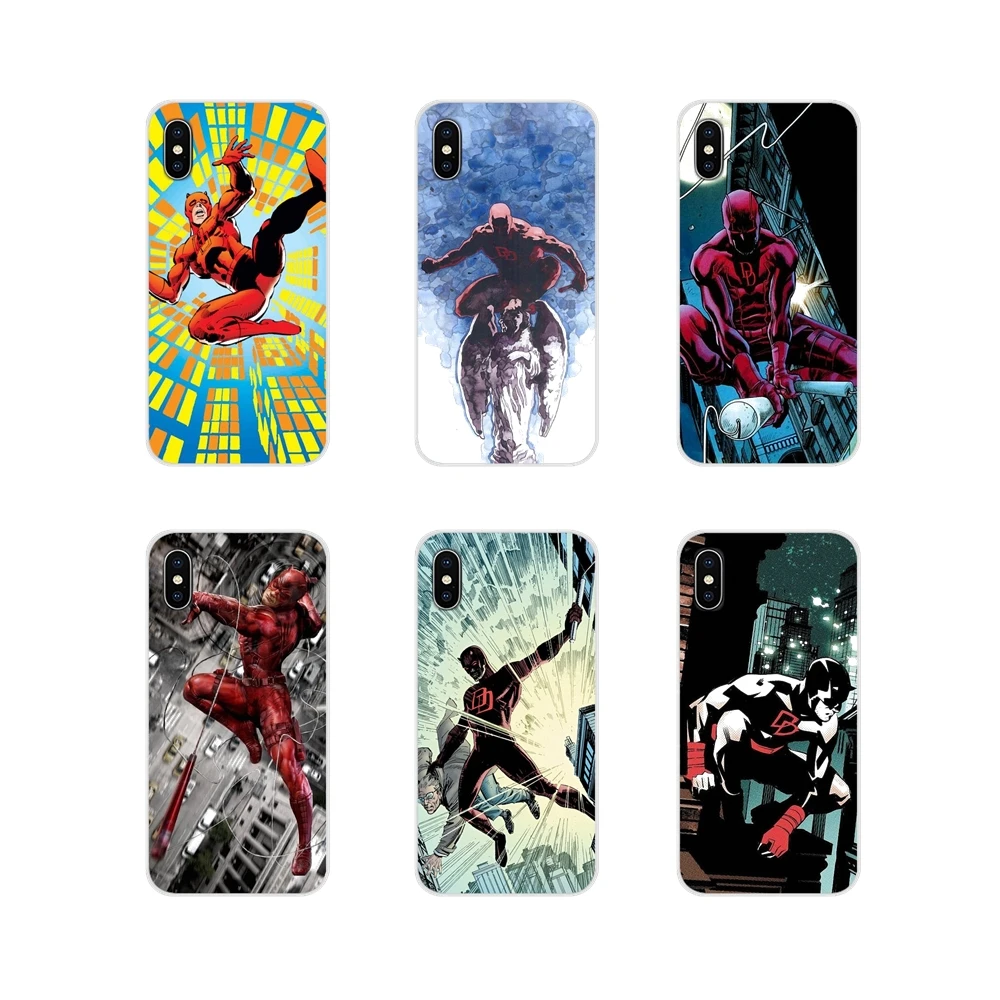 

Customized Cases Marvel Superhero Daredevil Painted For Xiaomi Mi4 Mi5 Mi5S Mi6 Mi A1 A2 5X 6X 8 9 Lite SE Pro Mi Max Mix 2 3 2S