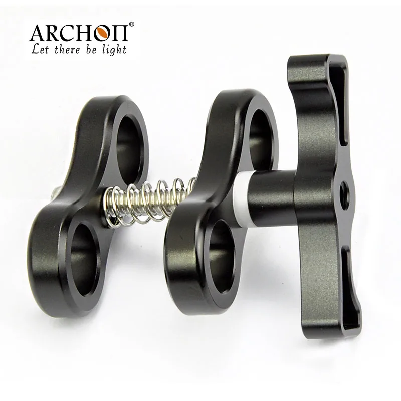 Archon Z05 Дайвинг фонарик бабочка зажим видео факел Монтажный кронштейн