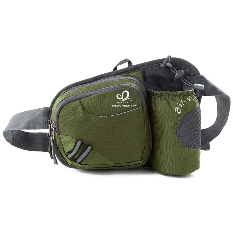 Велосипедные карманы, многофункциональные карманы для чайника и дорожная сумка для альпинизма, Мужская/женская спортивная сумка для бега - Цвет: Зеленый цвет