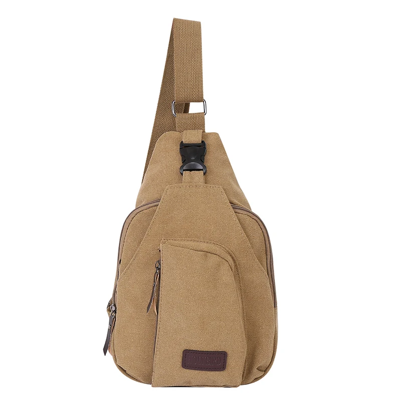 

Men School Canvas Handbags Large Capacity Hasp Crossbody Messenger Bags Zipper Simple Male Bag Casual Shoulder Bag For Travel