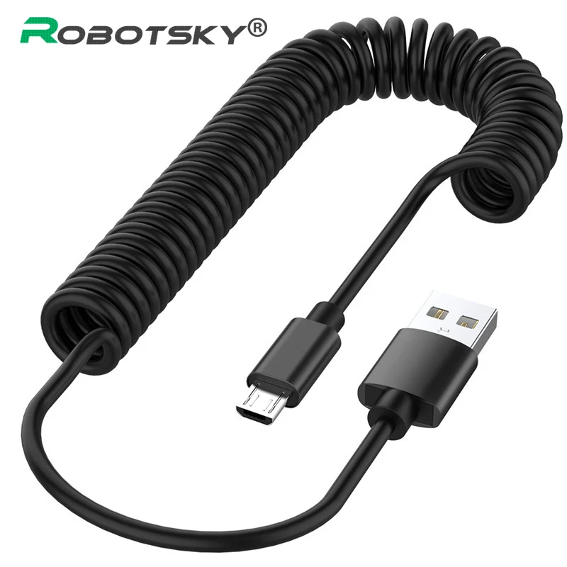 

Spring USB Cable for SAMSUNG 2.4A Fast Micro USB Type C usb-c Charging Data Cable Phone Charger Code for Xiaomi