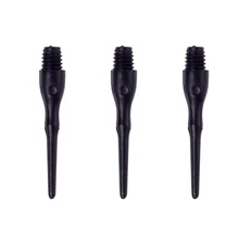 100 шт черные мягкие наконечники для дротика с мягким наконечником электронная Дротика