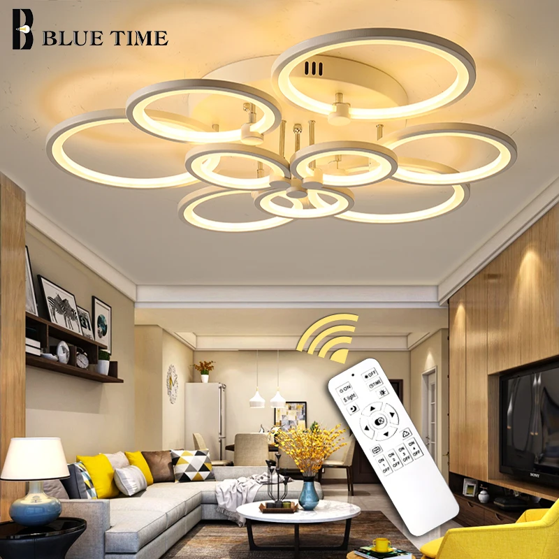 Люстра светодиодная акриловая потолочная|ring chandelier|lustre chandelierled chandelier |