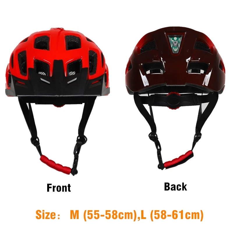 2019New TRAIL XC велосипедный шлем All-terrai MTB Велоспорт велосипед спортивный защитный шлем с фонариком внедорожный шлем для горного велосипеда BMX