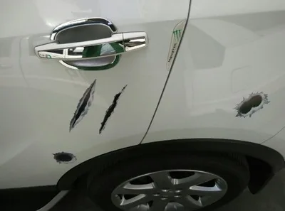 Автомобильная наклейка с отверстием для царапин крутая модификации автомобиля