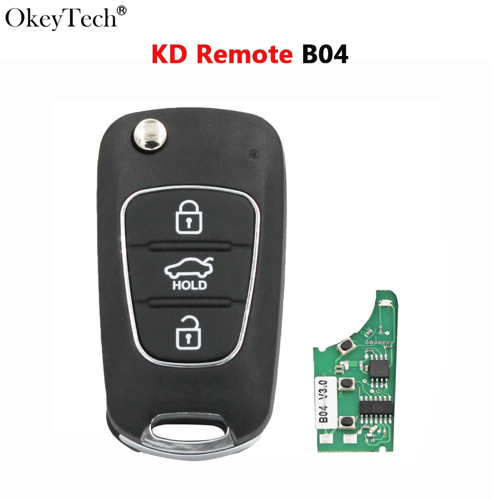 

Okeytech KEYDIY KD B04 Car Key For KD900+/URG200 Key Programmer B Series Remote Control for KIA Style
