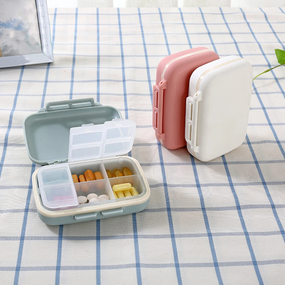 New Arrival Weekly Portable Pill Box Internal removable Jewelry storage