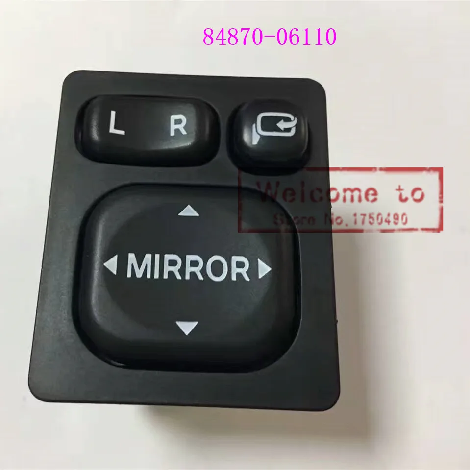 

Power Mirror Control Switch 84872-52030 84870-34010 OUTER MIRROR SWITCH ASSY For Toyota Rav4 Vios Camry Scion Lexus YARIS