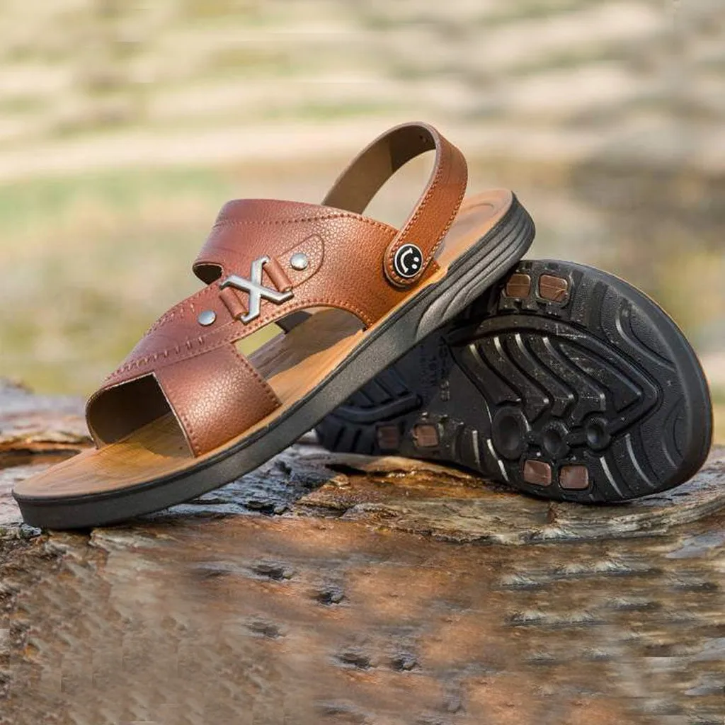 YOUYEDIAN Летняя мужская обувь, сандали Деловые повседневные туфли мужские качества дизайн пляжные сандалии в римском стиле водные кроссовки для Для мужчин#517G30
