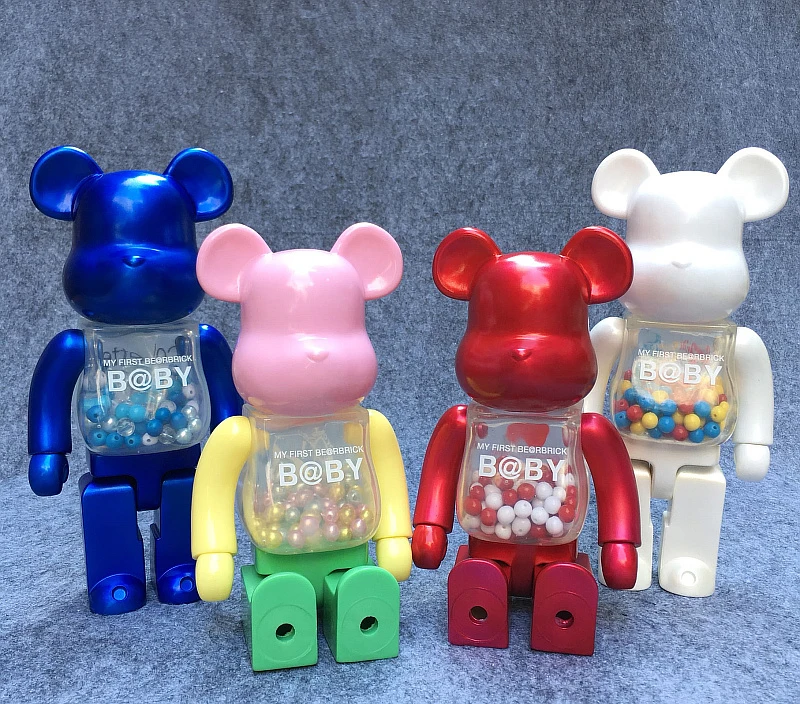 Bearbrick 400% My Frist Baby Be@rbric PVC Action Figure TOYS WITH BOX 28CM 