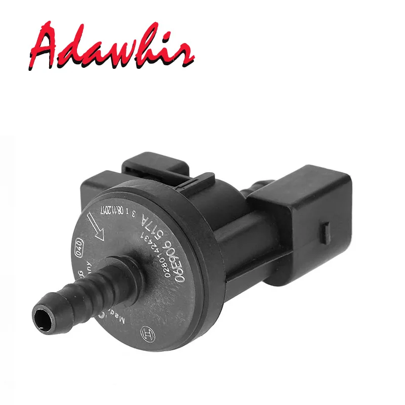 Fuel for Vapor Canister Purge Solenoid Valve For Audi A3 A4 A6 Q7 A8 /VW Jetta Golf 06E 906 517 A 06E906517A 0280142431