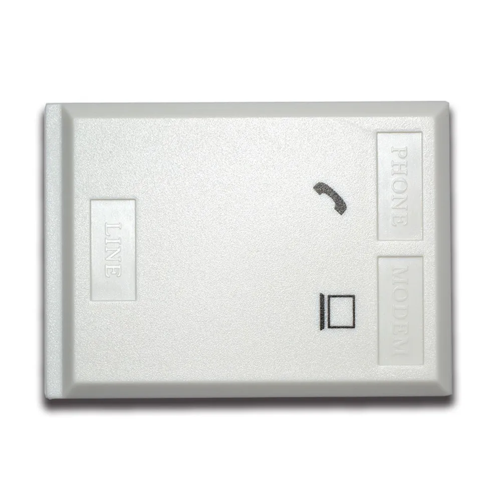 الأصلي Huawei VDSL الخائن النطاق العريض الهاتف تصفية عرام البرق حماية مكافحة الضوضاء 6P2C ل ADSL مودم RJ11 محول