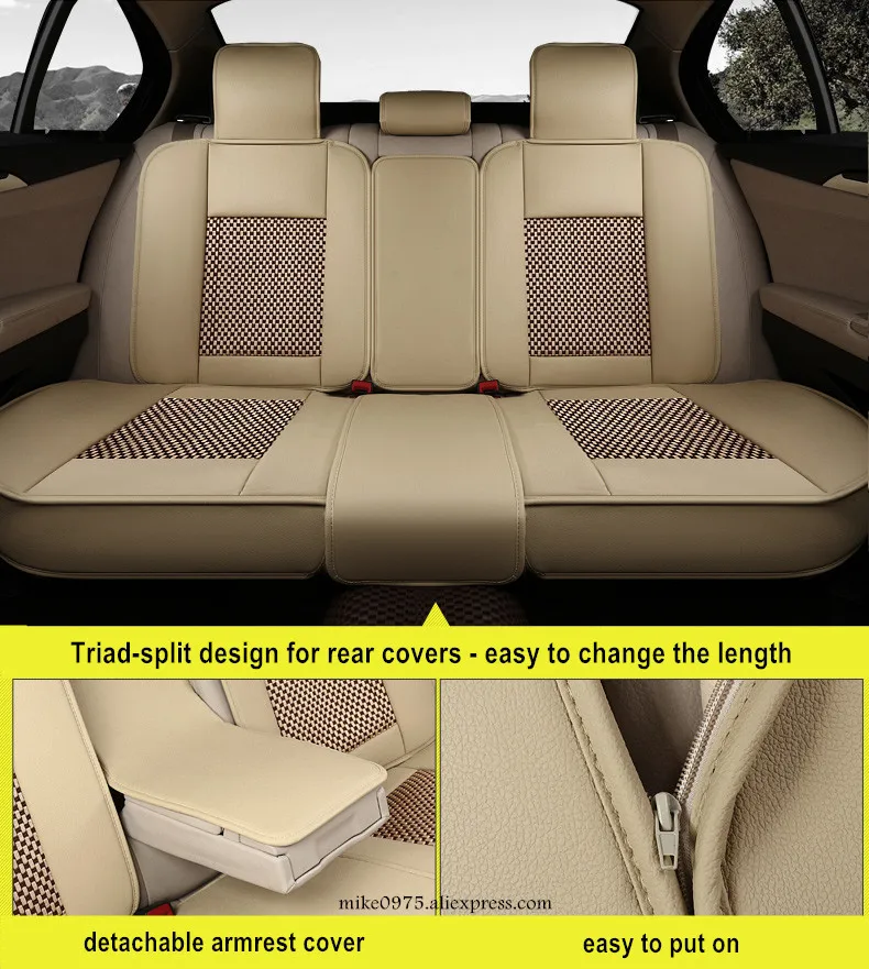 ice silk leather seat cover 37