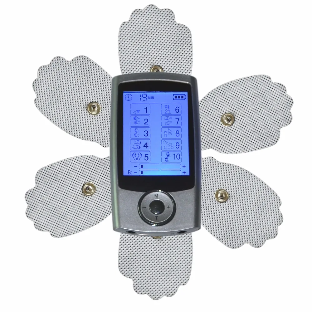 Dual Output Electrical Muscle Stimulator Body Relax Tens Pulse