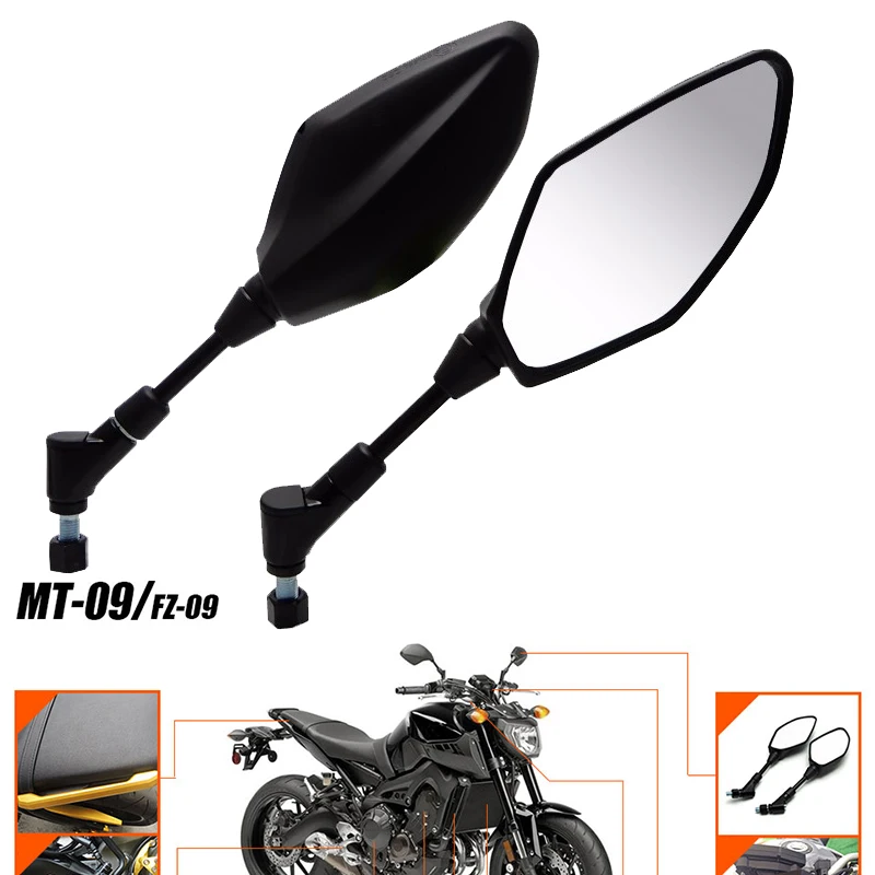 Buy Motorcycle Mirror Rearview Mirrors For Yamaha FZ10