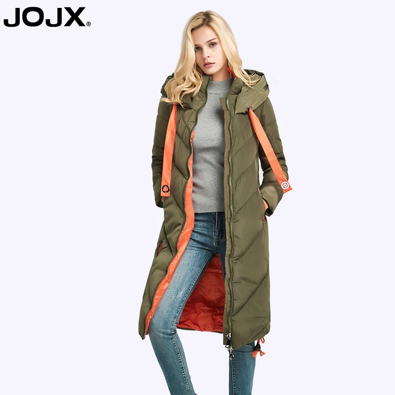 Zipper Vert Green Veste 2017 Long Parka Noir Jojx À Survêtement Femelle Manteau D'hiver Capuche Femmes Épaississement gris Armée Longue army 5wpOnqHn0