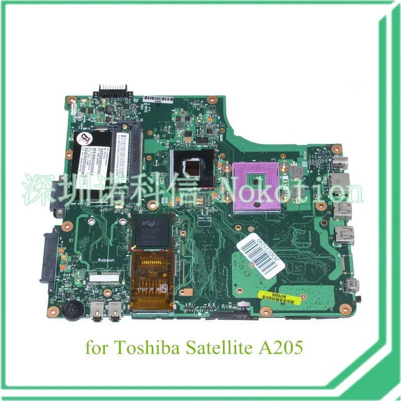 PN 1310a2109427 SPS v000108660 для Toshiba Satellite A200 A205 Материнская плата ноутбука GM965 DDR2