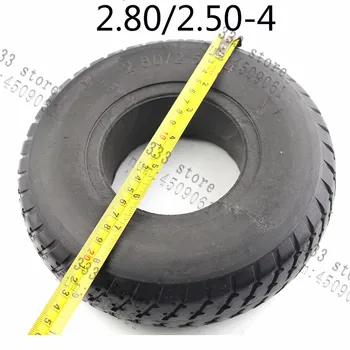 

2.80/2.50-4 tire Solid tire 9 Inch Solid Tyre for Electric Scooter Trolley Trailer and Wheelchai Hand Truck / Utility Cart