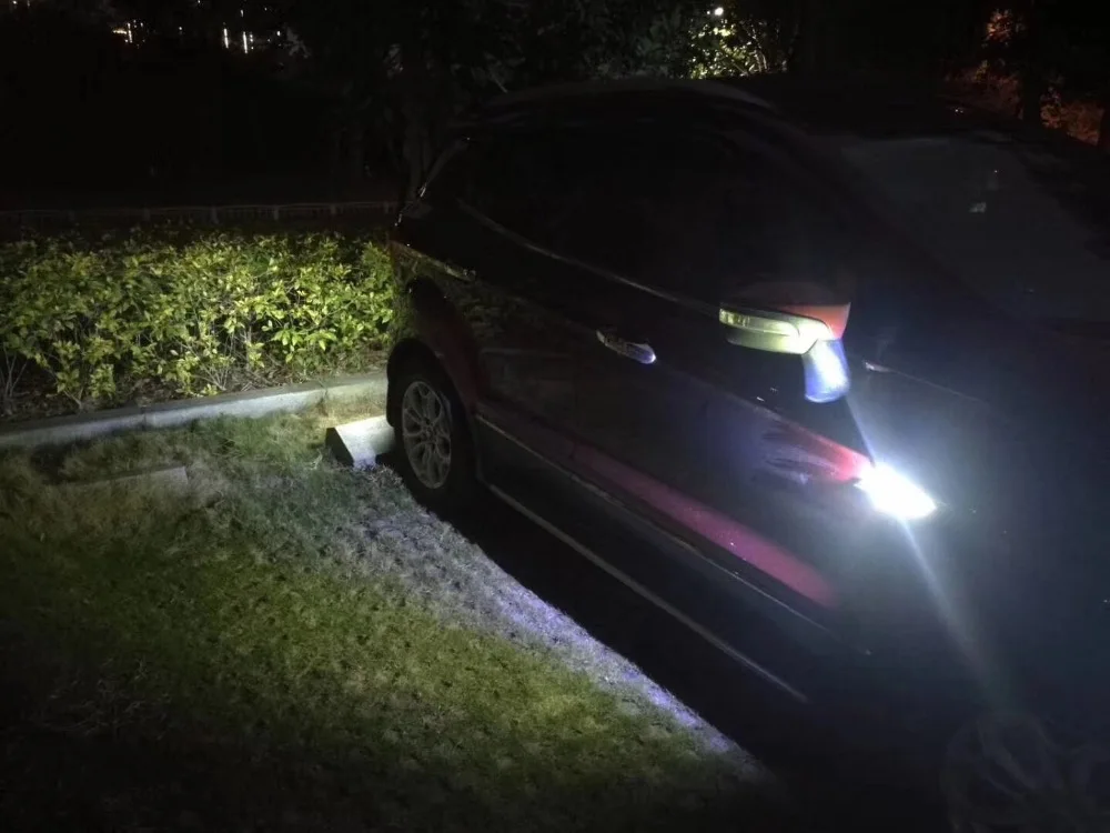 

Qirun led daytime running lights drl reverse lamp fender driving lights turn signal for Skoda rapid Octavia superb yeti