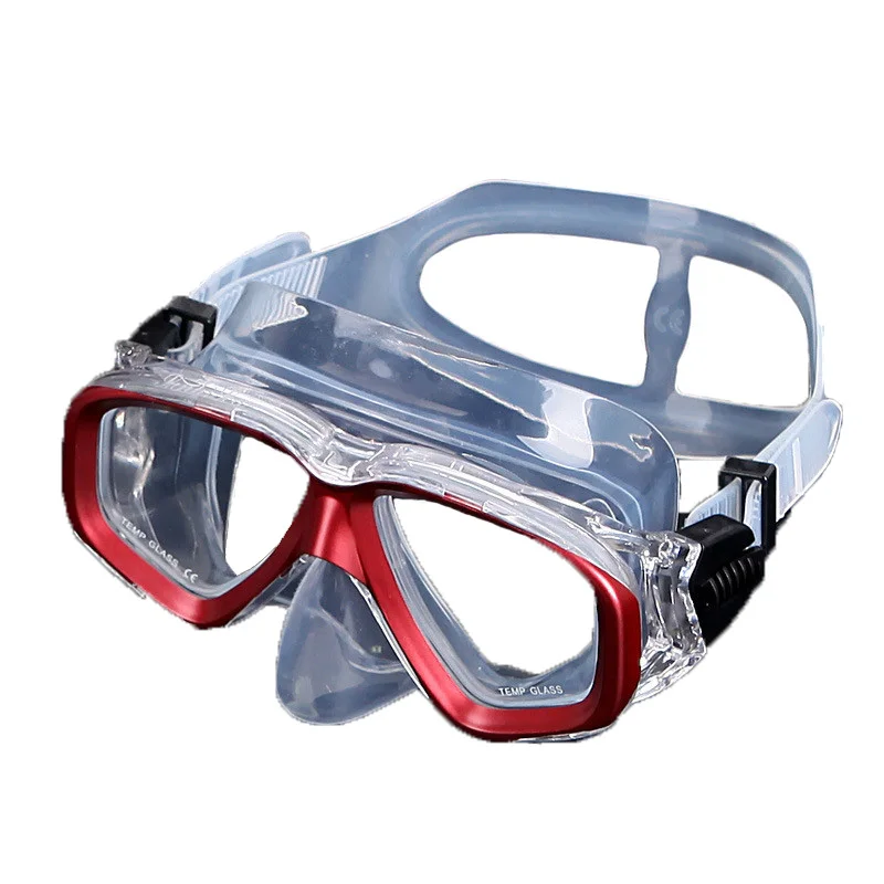 Очки для взрослых Анти-туман маска для глаз полный сухой трубка маска большая рамка плавательные очки подводное плавание оборудование
