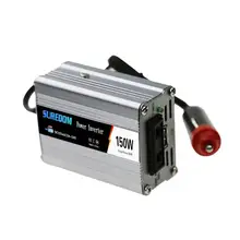150 w de Potência Do Carro Inversor Solar DC 12/24 v para AC 110/220 v Conversor de Onda Senoidal AC Modificado Onda Senoidal Conversor Adaptador de Alta Qualidade