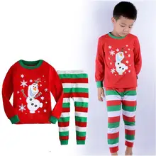 3D Cartoon Kids Pijamas Autumn Long Sleeve Cotton Tops Strip Pants Baby Boys Pajamas Children Clothing