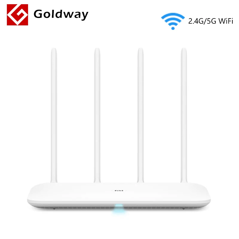 Оригинал Сяо mi Wi-Fi роутер 4 ретранслятор 2 4G 5 GHz 128 MB DDR3-1200 Dual Band Core 880 MHz APP Управление