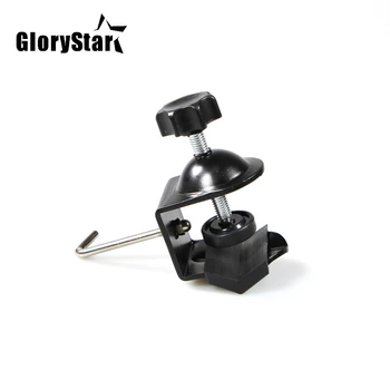 

Studio Light Stand Clamp with Metal Hook for Boom Stand Sand Bag Photography Studio Metal Clamp U Clip Bracket with Hook