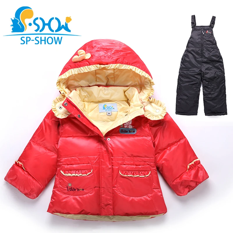 Коллекция 2019 года SP SHOW осенне зимняя детская одежда костюм для девочек модная