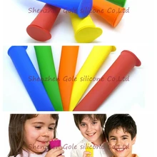 500 шт./лот горячая силиконовая форма для Фруктового мороженого на палочке/формы для фруктового льда/лоток для льда/емкости для мороженого инструменты