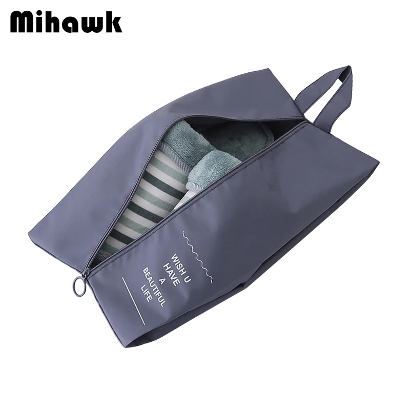 

Mihawk Waterproof Shoes Bags Travel Make Up Clothing Baggage Zipper Bag Closet Underwear Shoes Sorting Pouch Accessory Products