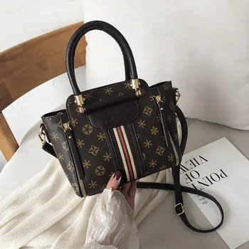 

New Korean Style Printed Handbag Single Shoulder Oblique Bag Air Wing Bag