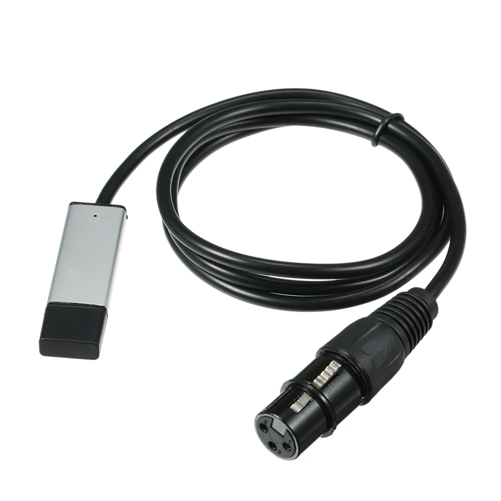 Новое поступление USB к интерфейс DMX адаптер Светодиодный DMX512 компьютер PC регулятор сценического освещения диммер