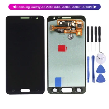

AAA Lcd TFT For Samsung Galaxy A3 2015 A300 A3000 A300F A300M Lcd Display Touch Screen Digitizer Assembly Replacement