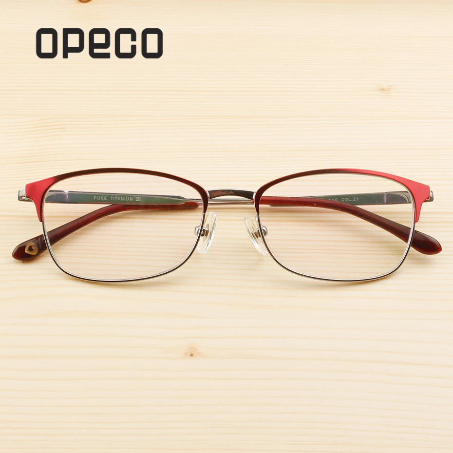 Fullrim women's pure titanium eyeglasses progressive multifocal