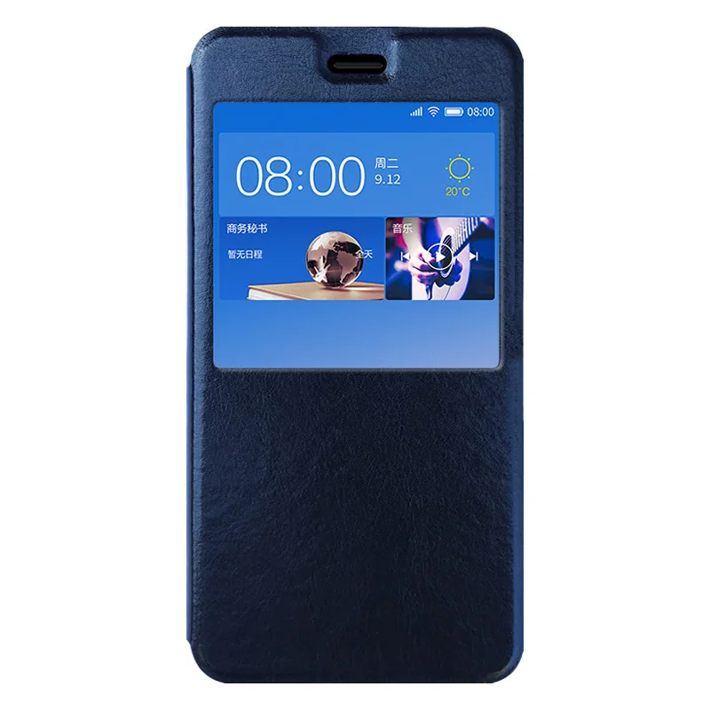 Чехол для Xiaomi Mi A2 чехол с откидной крышкой Lite из искусственной кожи окошком xiaomi