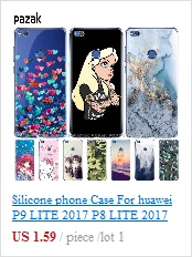 Силиконовый чехол для телефона для huawei P9 LITE PLUS чехол s Мягкий силиконовый чехол ТПУ для huawei P 9 LITE plus чехол для телефона