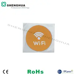 6 шт./лот низкая цена логотип пассивный перезаписываемый Hf RFID NFC стикер мГц Малый 13,56 тег