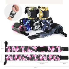 Спортивные защитные аксессуары спортивные нарукавные повязки ремень эластичный браслет Тяжелая подъемная Скоба ремни обертывания Crossfit Powerlifting