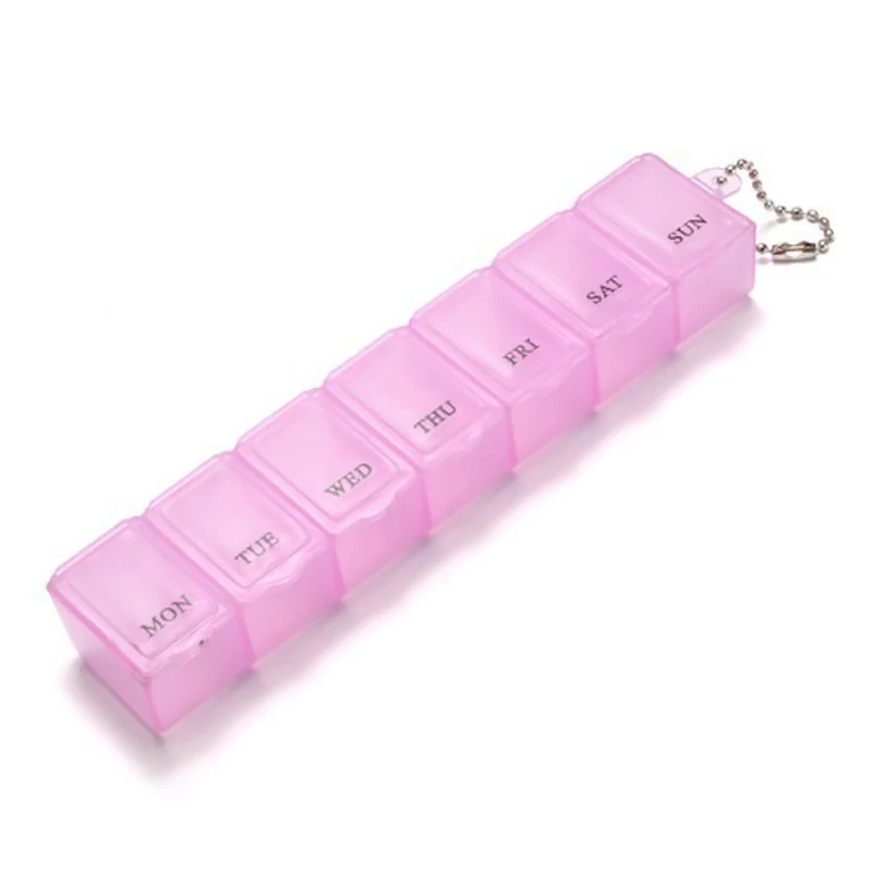 7 Days Weekly Tablet Pill Medicine Box Holder Storage Organizer Container Case Pill Box HG99
