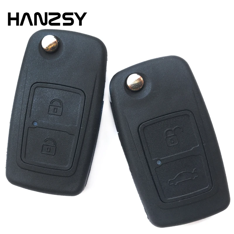 

Car Flip Key Shell Fob For CHERY TIGGO A1 E5 A5 FULWIN COWIN EASTER Replaceable 2 Buttons Auto Folding Key Case Cover NO Blade