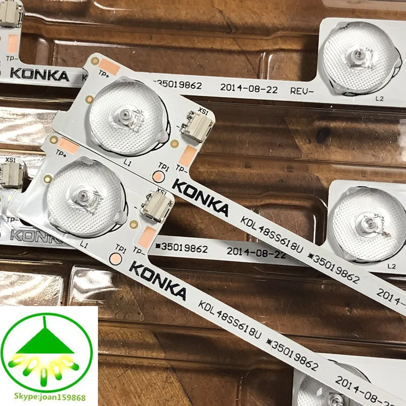 Светодиодная лента для подсветки KONKA KDL48JT618A/KDL48SS618U 100% 6 светодиодов (6 в) новинка
